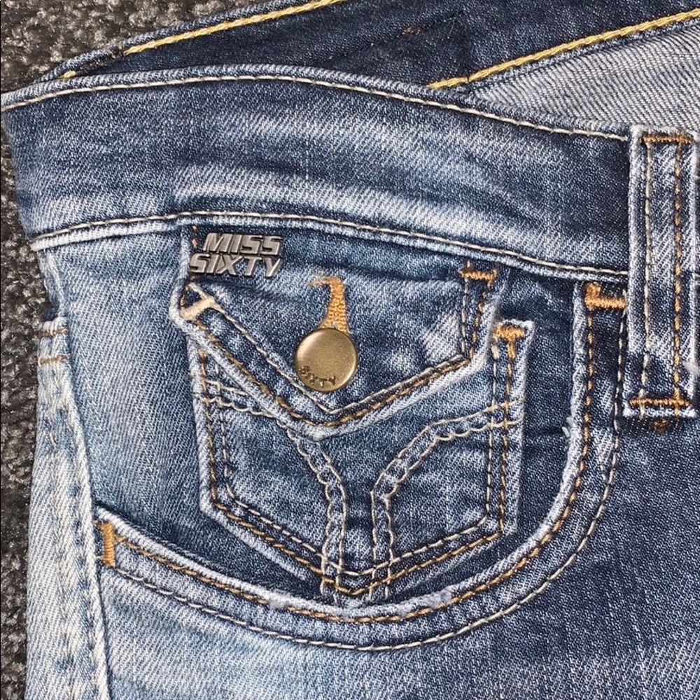 Miss Sixty Denim Flare Cut Jeans - Picture 3 of 6